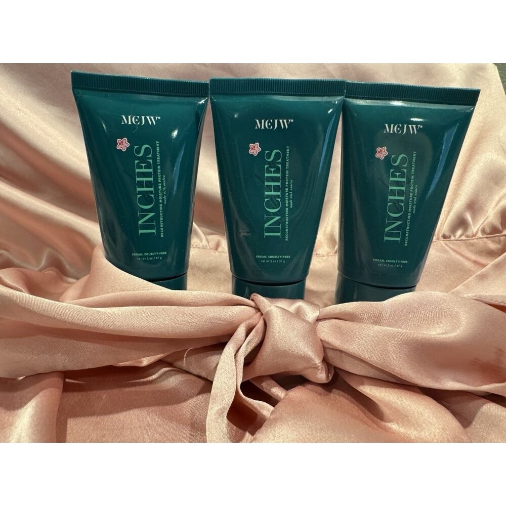 3 PC Lot Mcjw Inches Hair Moisture Protein Treatment Brand New